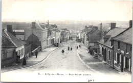 80 AILLY SUR NOYE - Vue De La Rue Saint Martin. - Ailly Sur Noye