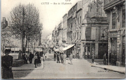 34 CETTE - Un Coin De La Rue De L'esplanade. - Sete (Cette)