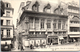 76 ROUEN - Vieilles Maisons Place De La Cathedrale. - Rouen
