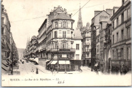 76 ROUEN - Vue De La Rue De La Republique. - Rouen