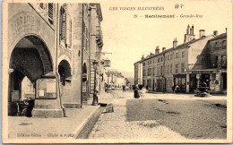 88 REMIREMONT - Vue De La Grande Rue & Arcade. - Remiremont