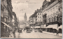 59 LILLE - La Rue Nationale Vers La Place. - Lille
