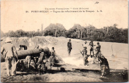 COTE D'IVOIRE - PORT BOUET - Tuyau De Refoulement De La Drague - Elfenbeinküste