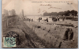 94 CHOIZY LE ROI - Travaux Du Chemin De Fer En 1903 - Choisy Le Roi