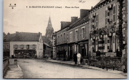 18 SAINT MARTIN D'AUXIGNY - La Place Du Pont. - Andere & Zonder Classificatie