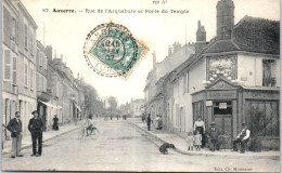 89 AUXERRE - Rue De L'arquebuse & Porte Du Temple. - Auxerre