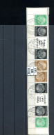 DEL-BM5139, Deutsches Reich,  Zusammendrucke Hindenburg, O, 2 X EG-Str. 3 UR - Zusammendrucke