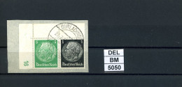 DEL-BM5050, Deutsches Reich,  Zusammendrucke Hindenburg, O, W59, OR - Se-Tenant
