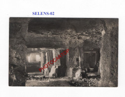 SELENS-02-GROTTE-Caverne-HÖHLE-CARTE PHOTO Allemande-GUERRE 14-18-1 WK-Militaria- - Guerre 1914-18