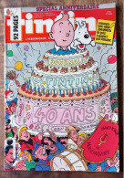 Bande Dessinée, Revue Tintin, N° 43, 41e Année (couverture Hergé, …)---40 Ans - Tintin