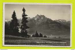 Chablais Valais N°3488 Dents Du Midi Et Dents Blanches En 1936 Société Graphique Neuchatel - Autres & Non Classés