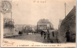 71 LE CREUSOT - Rues D'autun Et Des Ecoles  - Le Creusot