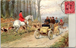 SPORT - CHASSE - Passage D'une Automobile  - Hunting