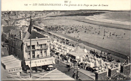 85 LES SABLES D'OLONNE - Vue Sur La Plage, Jour De Courses. - Sables D'Olonne