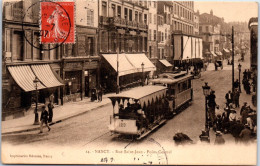 54 NANCY - Passage D'un Tramway Rue Saint Jean. - Nancy