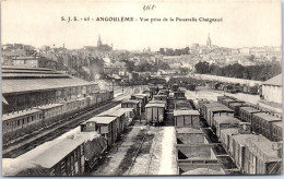 16 ANGOULE - Vue Depuis La Passerelle Chaignaud (trains) - Otros & Sin Clasificación