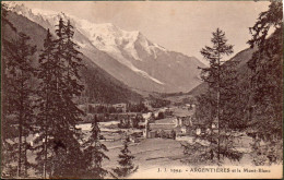 74 / CHAMONIX - ARGENTIERE Et Le Mont-Blanc - Chamonix-Mont-Blanc