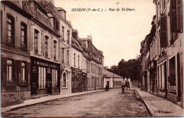 62 HESDIN - La Rue De Saint Omer.  - Henin-Beaumont