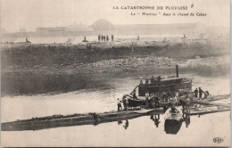 62 CALAIS - Catastrophe Du Pluviose, Dans Le Chenal.  - Calais