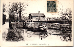 18 VIERZON - Le Canal Du Berry. - Vierzon