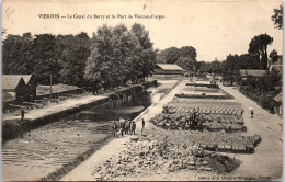 18 VIERZON - Canal Du Berry Et Port De Vierzon Forges  - Vierzon