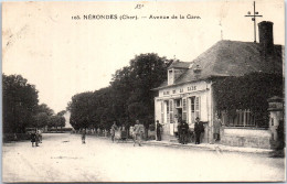 18 NERONDES - L'avenue De La Gare.  - Nérondes