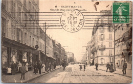 94 SAINT MANDE - Grande Rue Vers La Fourelle.  - Saint Mande