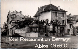 94 ABLON - L'hotel Restaurant Du Barrage. - Ablon Sur Seine
