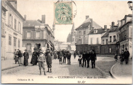 60 CLERMONT - La Rue De Conde.  - Clermont