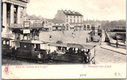78 SAINT GERMAIN EN LAYE - Tacot Sur La Place Du CHATEAU - St. Germain En Laye