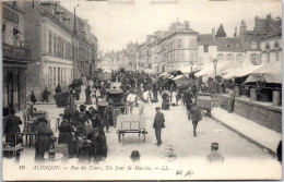 61 ALENCON - La Rue Du Cours Un Jour De Marche. - Alencon