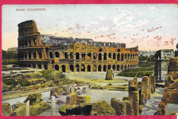 ROMA - IL COLOSSEO- FORMATO PICCOLO - EDIZIONE ORIGINALE SOUVENIR POST CARD NEW YORK - NUOVA - Colisée