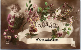 45 ORLEANS - Souvenir, Un Baiser D'orleans  - Orleans