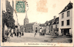 36 SAINT GAULTIER - Vue De La Place De L'eglise. - Other & Unclassified