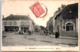 36 ECUEILLE - Vue De La Rue Du Champ De Foire.  - Autres & Non Classés