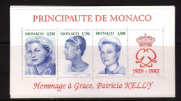 Monaco - 2004 - BF - Hommage A Grace Patricia Kelly - Princesse De Monaco - Actrice - Cinema - Neufs** - MNH - Blocs