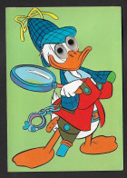 ILLUSTRATEURS - DISNEY - DONALD - CARTE A SYSTEME - LES YEUX BOUGENT - Altri & Non Classificati