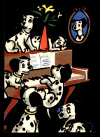 ILLUSTRATEURS - DISNEY - LES 101 DALMATIENS - CARTE VELOURS GAUFREE - Sonstige & Ohne Zuordnung