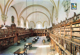 ESPAGNE - Salamanca - Universidad - Biblioteca - Colorisé - Carte Postale - Salamanca