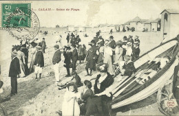 62  CALAIS - SCENE DE PLAGE (ref 8957) - Calais