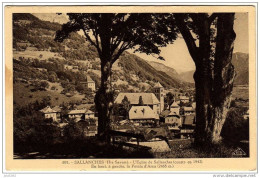 74 / SALLANCHES - L'Eglise - En Haut à Gauche La Pointe D'Areu - Sallanches