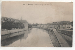 CPA ( Pontivy - Hopital Et Quai Du Couvent ) - Pontivy