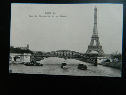 PARIS                                 PONT DU CHEMIN DE FER DE L'OUEST - Pariser Métro, Bahnhöfe