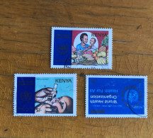 Kenya 1988 Health Orgnization (part Set) Fine Used - Kenya (1963-...)