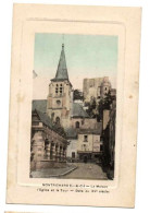 MONTRICHARD MAISON DU XV SIECLE EGLISE COMMERCES CARTE COULEUR  ANIMEE - Montrichard