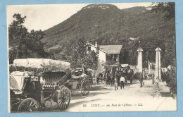 DA057   CPA  CUSY  (Haute-Savoie)  Au Pont De L'Abîme - Carrioles  - Voitures  ++++++ - Altri & Non Classificati