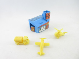 KINDER D 1988 MINISPIELWELTEN Flughafen - Steckfiguren