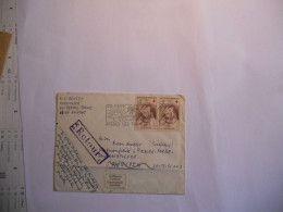 Lettre Pour L'Allemagne En Retour Avec Vignette Insuffisance D'adresse - 1961-....