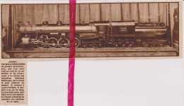 Canada , Model Du Train , Locomotive - Orig. Knipsel Coupure Tijdschrift Magazine - 1930 - Sin Clasificación