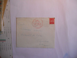 Lettre Avec Timbre FM Rouge - 1961-....